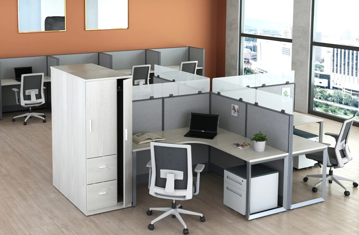 Cub&iacute;culos de oficina privados - estaciones de trabajo tipo cub&iacute;culo T6