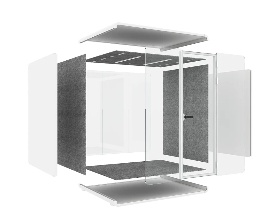 Diagrama de desmontaje del producto M&W Office Pod-SL Size