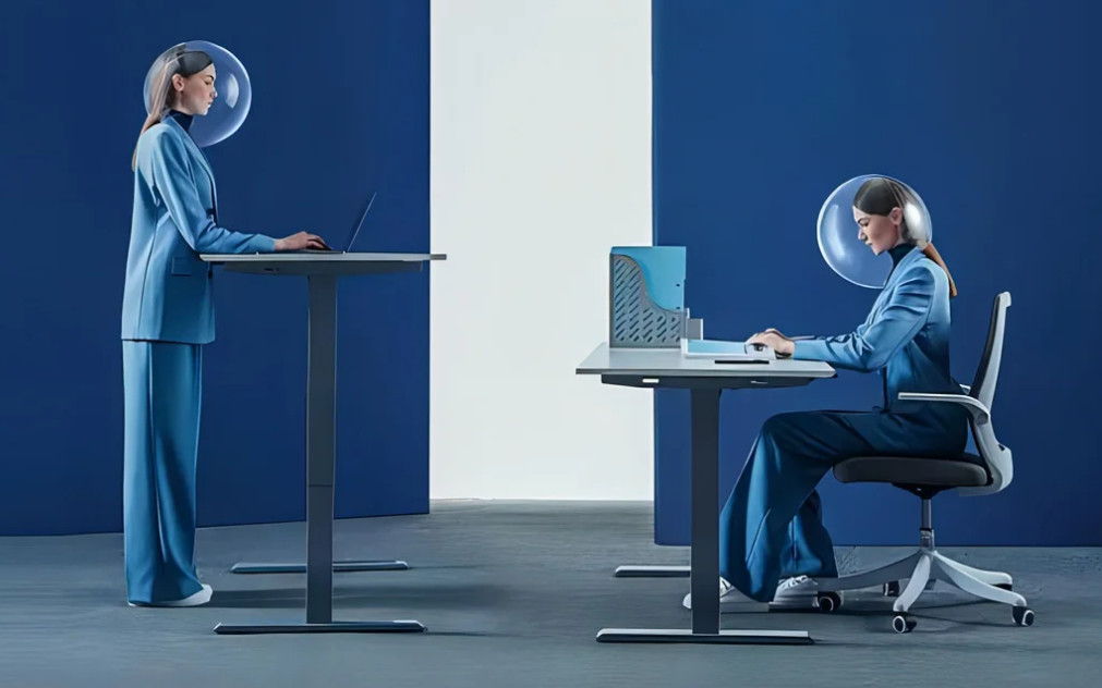Escritorios ergonómicos de altura regulable
