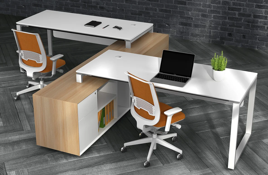 Sistema de escritorio ergonómico para oficina