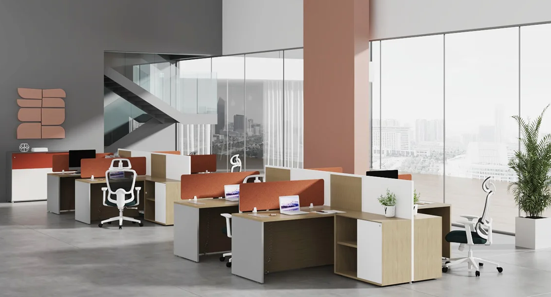 Diseño de cubículos de oficina modulares