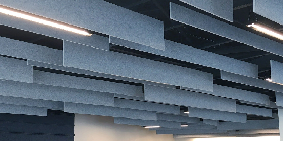 absorbente de sonido móvil