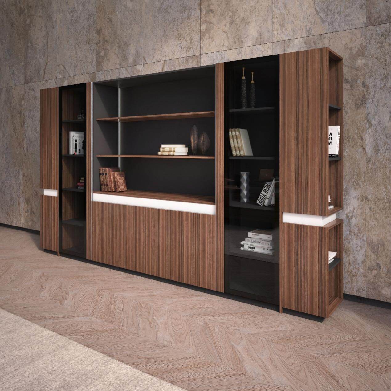 gabinetes ejecutivos de madera