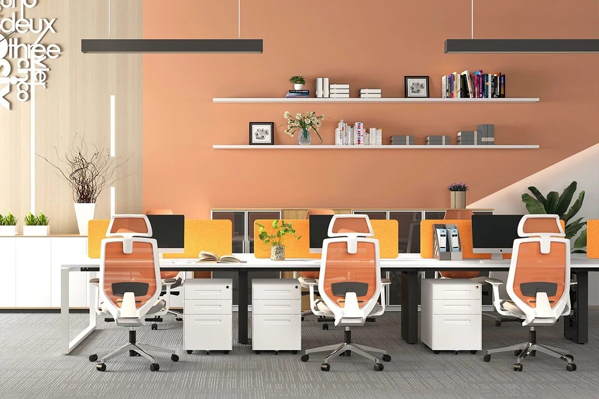 Puesto de trabajo para 8 personas