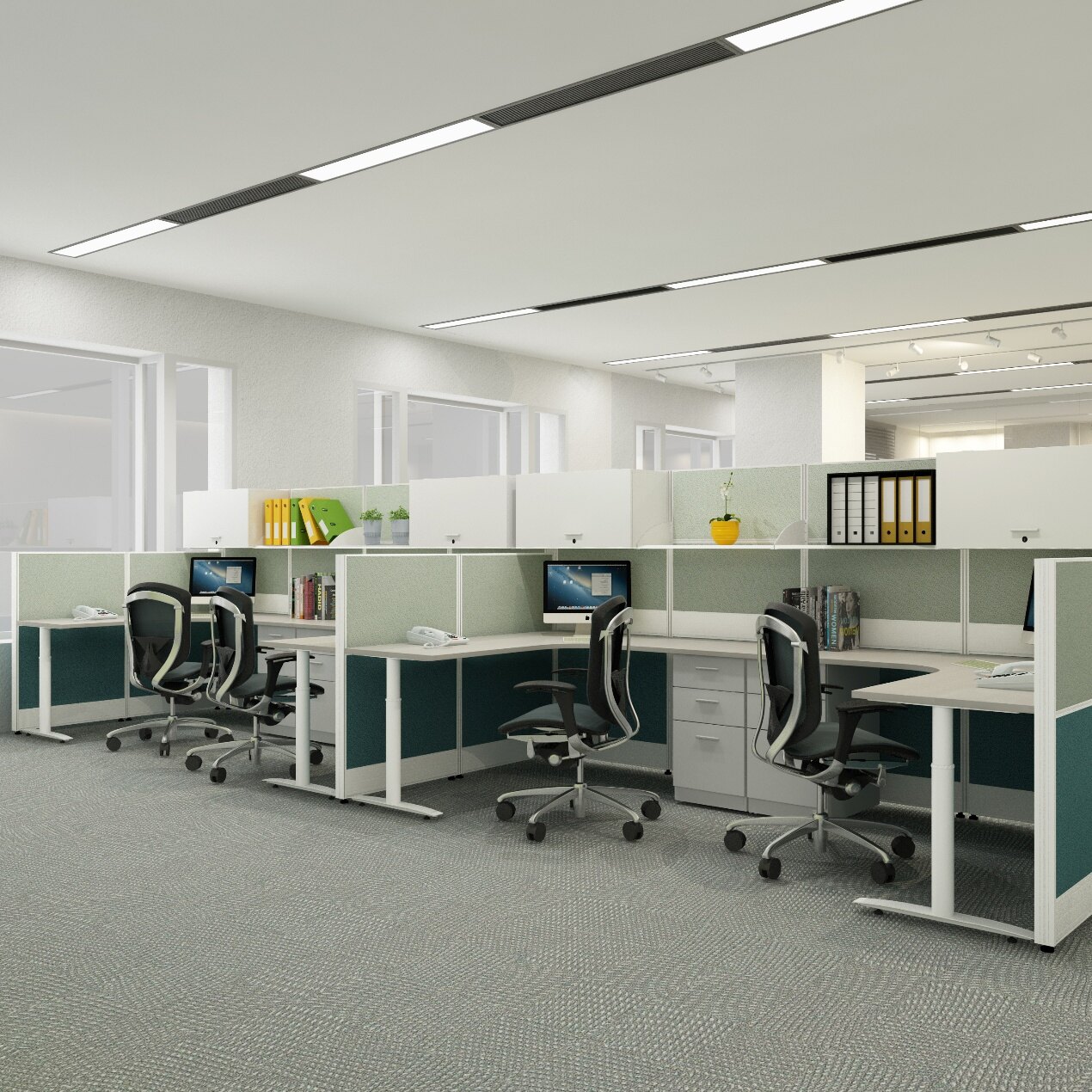 muebles de oficina tipo cub&iacute;culo