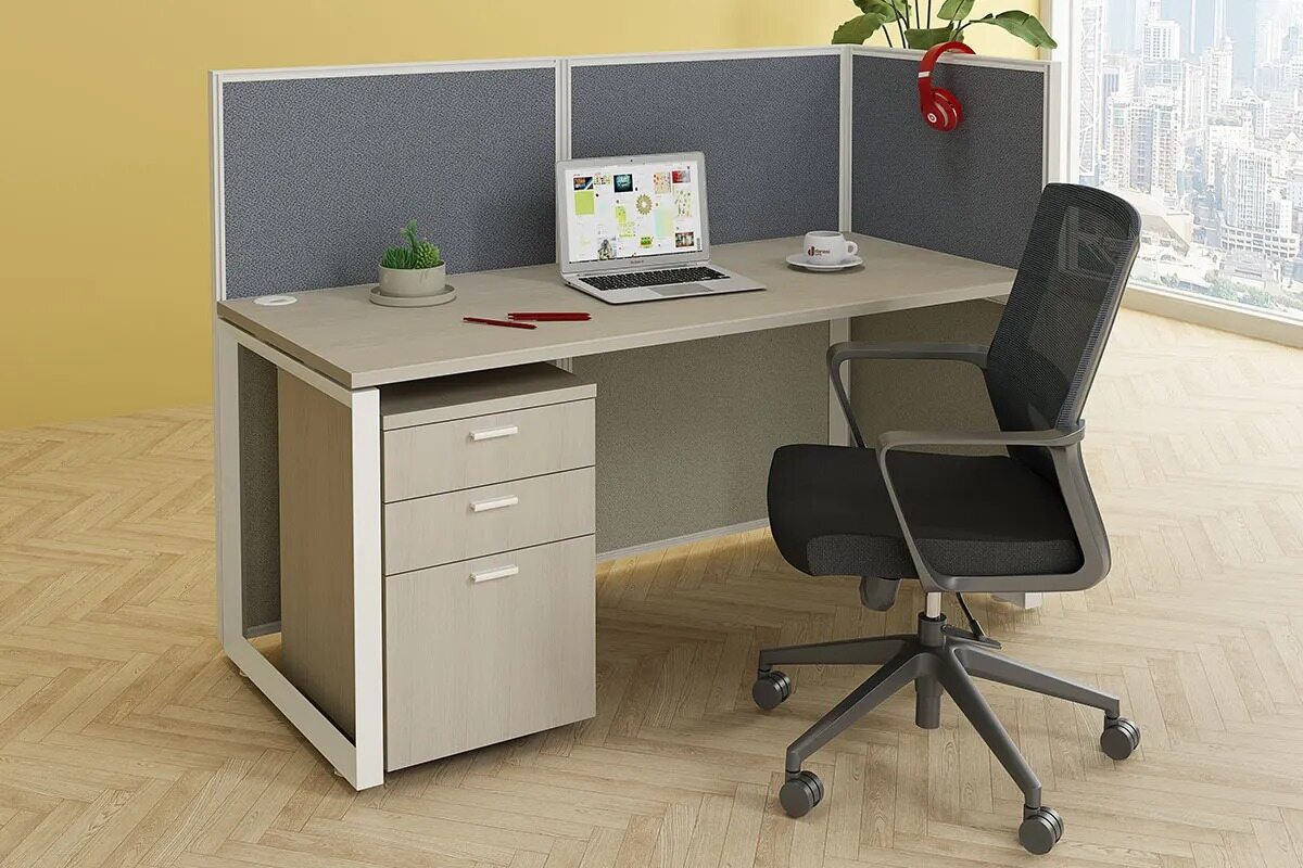 Diseños de oficinas con escritorios y estaciones de trabajo