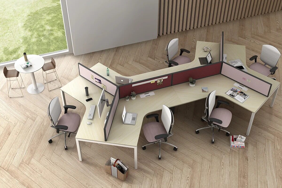 Mesa de escritorio para muebles de oficina