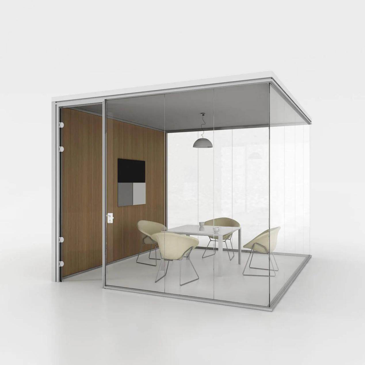 tabique divisorio de vidrio