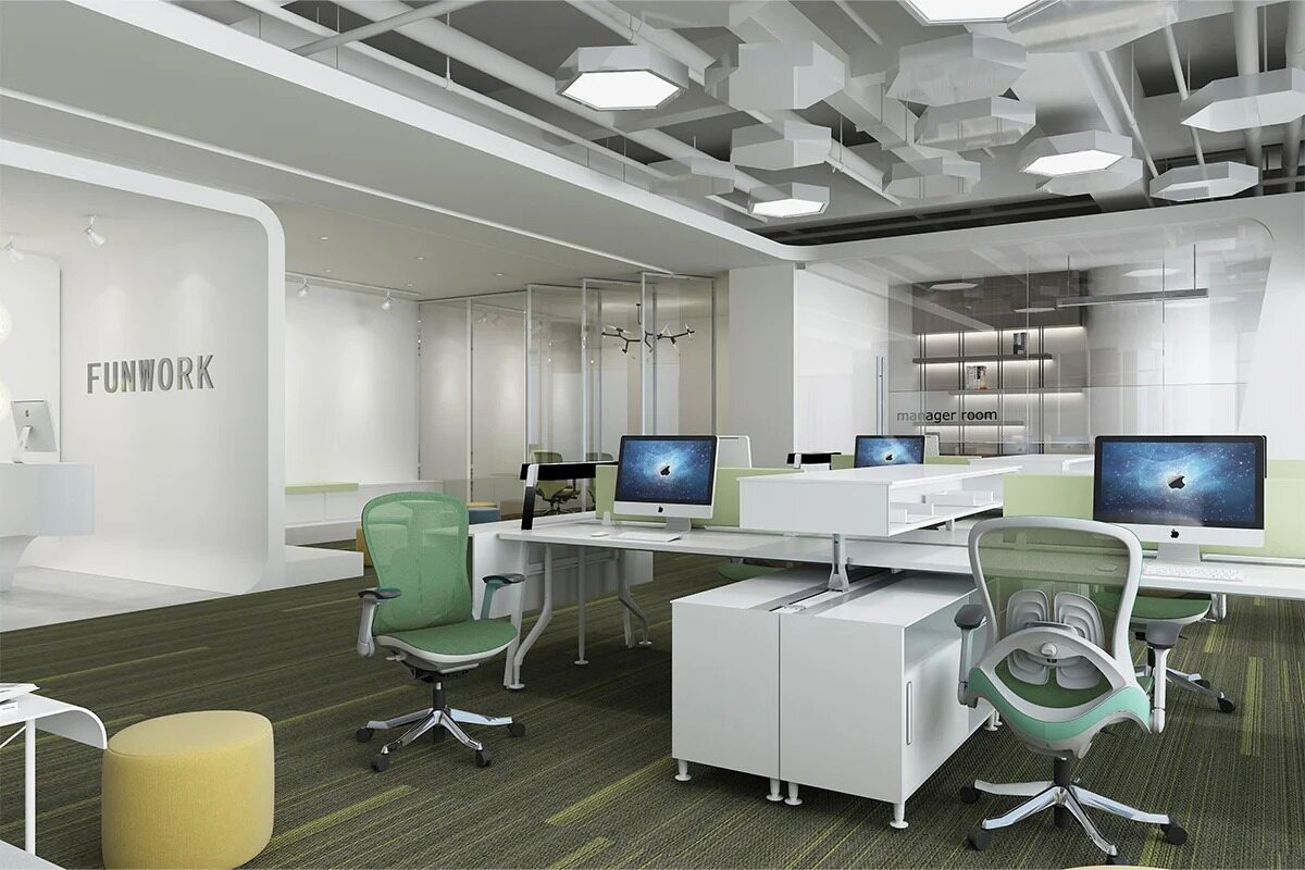 espacio de trabajo de oficina