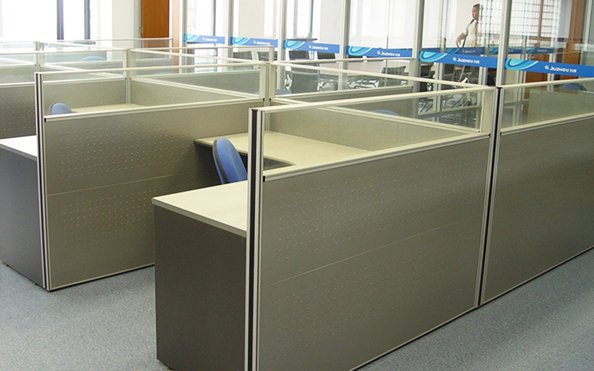 estaci&oacute;n de trabajo de oficina modular