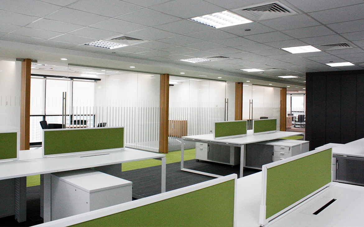 estación de trabajo de oficina