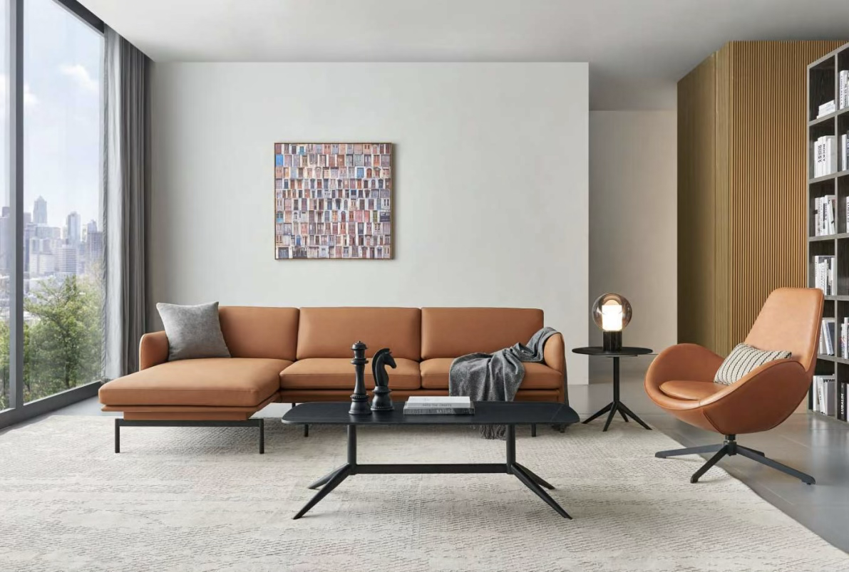Soluci&oacute;n de sof&aacute; de oficina y mesa de centro para el ba&ntilde;o