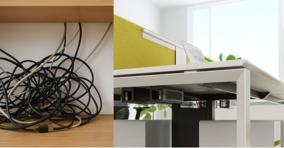 Gestión de cables M&W